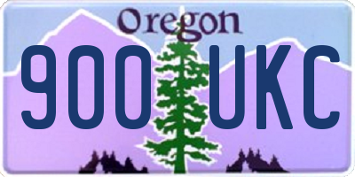 OR license plate 900UKC