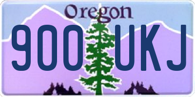 OR license plate 900UKJ