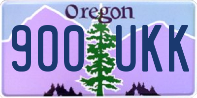 OR license plate 900UKK
