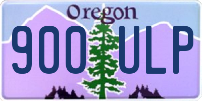 OR license plate 900ULP