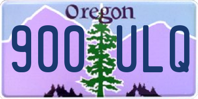 OR license plate 900ULQ