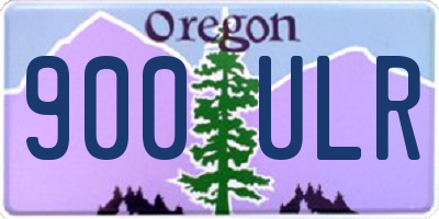 OR license plate 900ULR