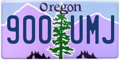OR license plate 900UMJ