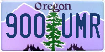 OR license plate 900UMR