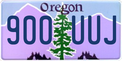 OR license plate 900UUJ