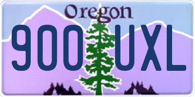 OR license plate 900UXL