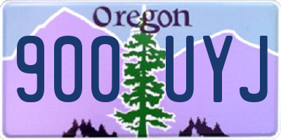 OR license plate 900UYJ