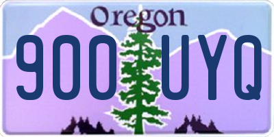 OR license plate 900UYQ