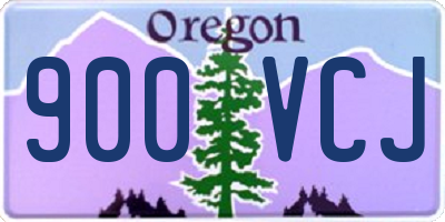 OR license plate 900VCJ