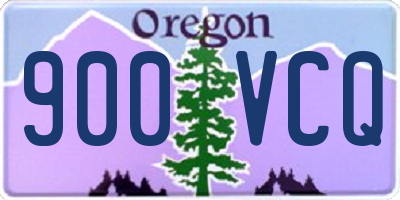 OR license plate 900VCQ