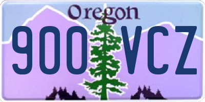 OR license plate 900VCZ