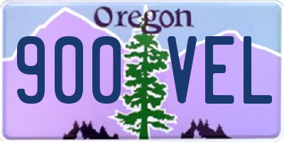 OR license plate 900VEL