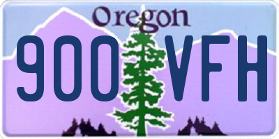 OR license plate 900VFH