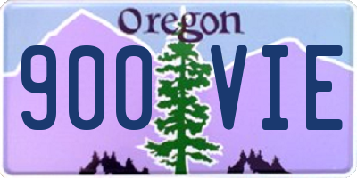 OR license plate 900VIE