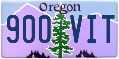 OR license plate 900VIT