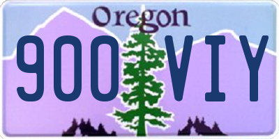 OR license plate 900VIY