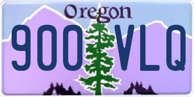 OR license plate 900VLQ