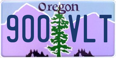 OR license plate 900VLT