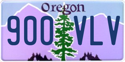 OR license plate 900VLV