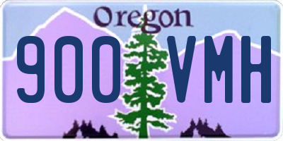OR license plate 900VMH
