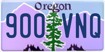 OR license plate 900VNQ