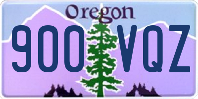 OR license plate 900VQZ