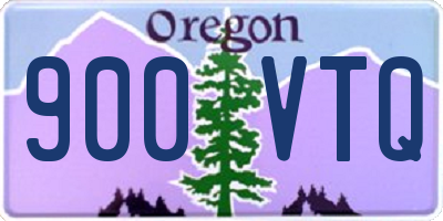 OR license plate 900VTQ