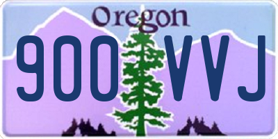 OR license plate 900VVJ