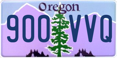 OR license plate 900VVQ