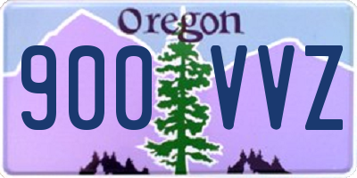 OR license plate 900VVZ