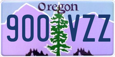 OR license plate 900VZZ