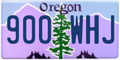 OR license plate 900WHJ