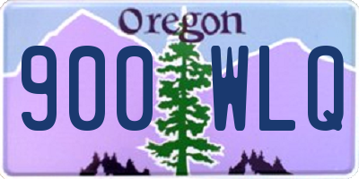 OR license plate 900WLQ
