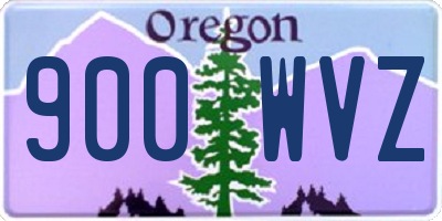 OR license plate 900WVZ