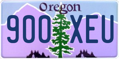 OR license plate 900XEU
