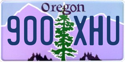 OR license plate 900XHU