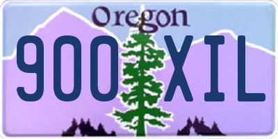 OR license plate 900XIL