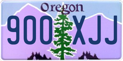 OR license plate 900XJJ
