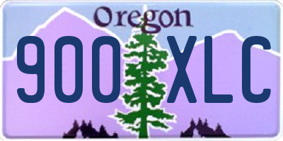 OR license plate 900XLC