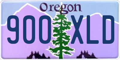 OR license plate 900XLD