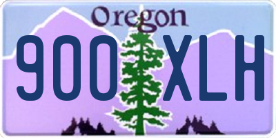 OR license plate 900XLH
