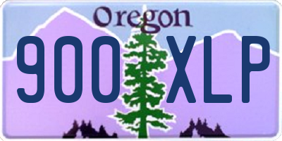 OR license plate 900XLP