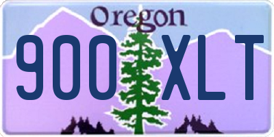 OR license plate 900XLT
