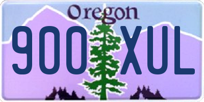 OR license plate 900XUL
