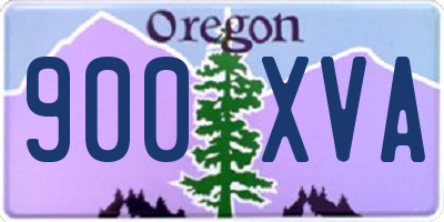 OR license plate 900XVA