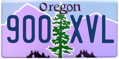 OR license plate 900XVL
