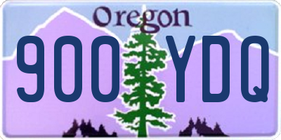 OR license plate 900YDQ