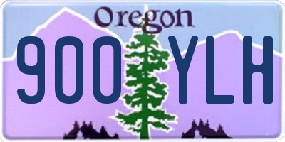 OR license plate 900YLH