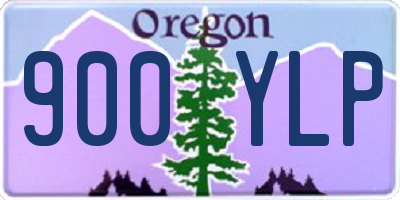 OR license plate 900YLP