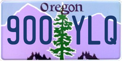 OR license plate 900YLQ